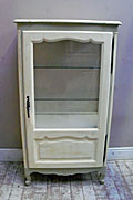 vintage french display cabinet